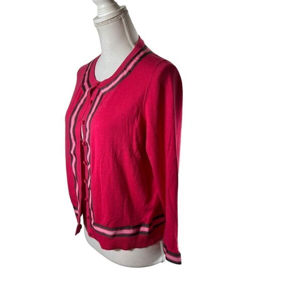 Boden Pink Button Down Cardigan - Picture 5 of 9